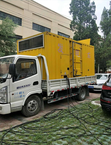 舞钢发电车出租-柴油发电机组排烟系统设计要求及其考虑因素